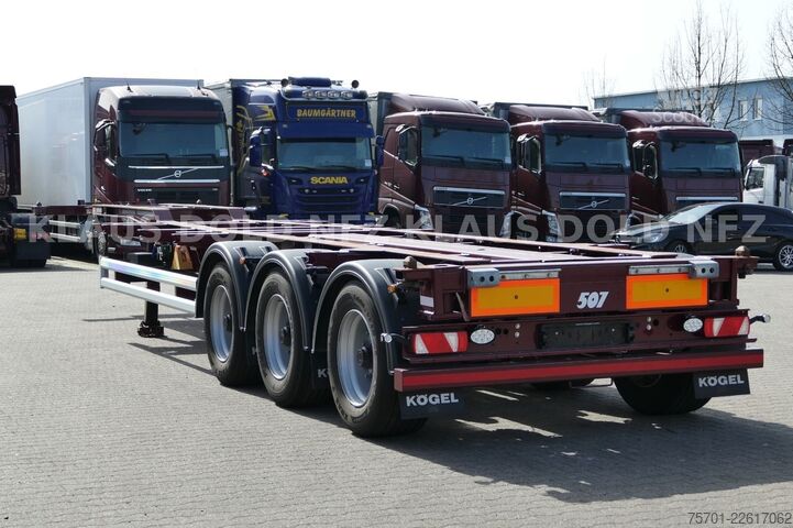 Напівпричіп з кузовом, що змінюється KÖGEL Port 45 BDF Multi Chassis Liftachse max. 41,00 t