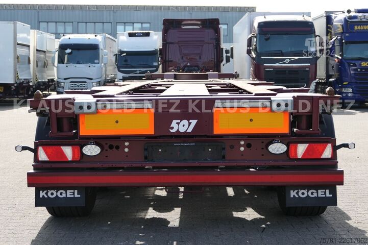 Напівпричіп з кузовом, що змінюється KÖGEL Port 45 BDF Multi Chassis Liftachse max. 41,00 t