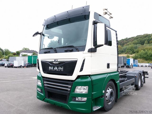 Wissellaadbak vrachtwagen MAN 26.510 TGX*Retarder*Standklima*XXL FHS*Navi*7,4m