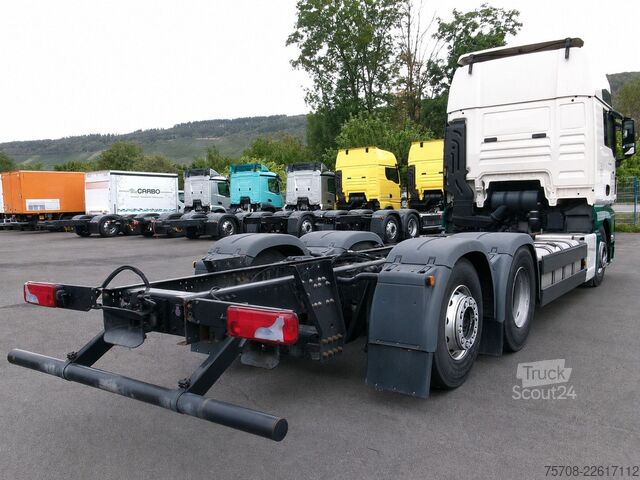 Wissellaadbak vrachtwagen MAN 26.510 TGX*Retarder*Standklima*XXL FHS*Navi*7,4m