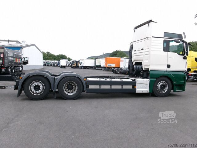 Wissellaadbak vrachtwagen MAN 26.510 TGX*Retarder*Standklima*XXL FHS*Navi*7,4m
