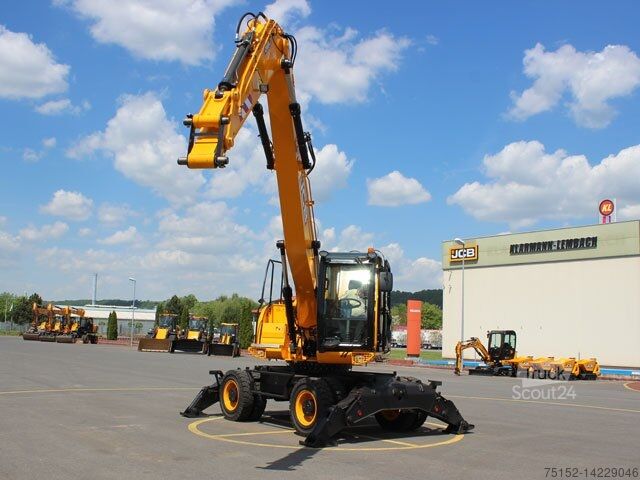 Mobile excavator JCB JS 20 MH Umschlagbagger IndustryPLUS - Stufe V