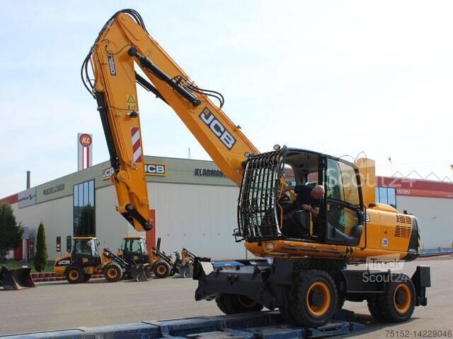 Mobile excavator JCB JS 20 MH Umschlagbagger IndustryPLUS - Stufe V