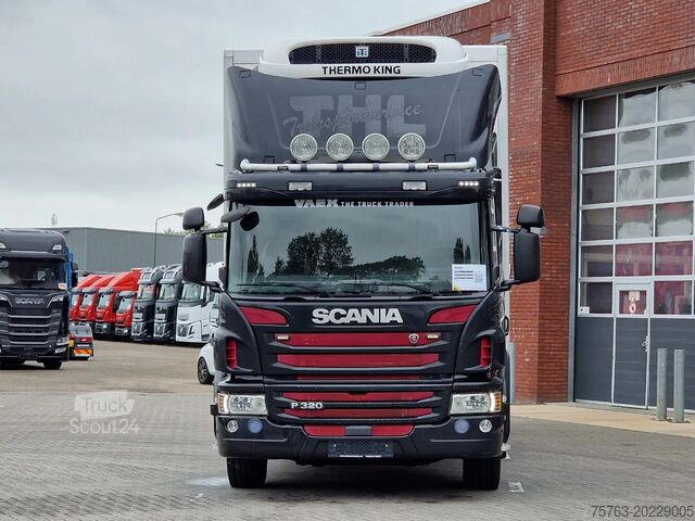 Gekoeld/bevroren transport Scania P320 6x2*4 - Thermoking T-1200 R Frigo - Zepro ...