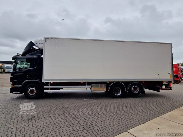 Gekoeld/bevroren transport Scania P320 6x2*4 - Thermoking T-1200 R Frigo - Zepro ...