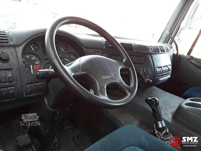 Tippbil med kran Daf 85 CF 380  tractor-tipper