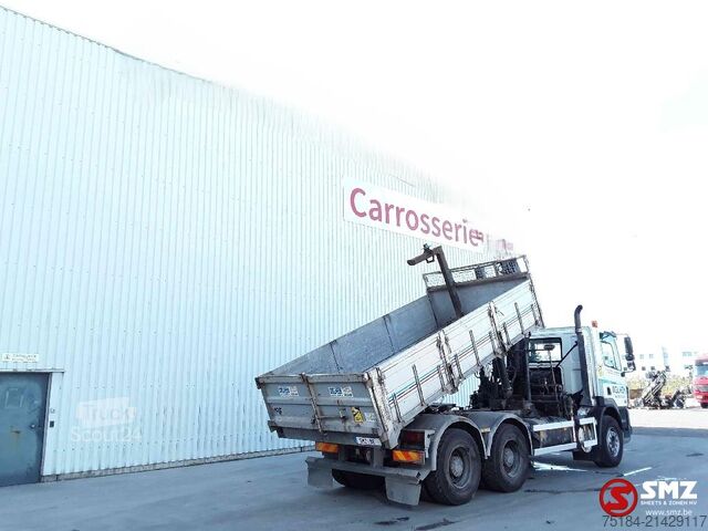 Tippbil med kran Daf 85 CF 380  tractor-tipper