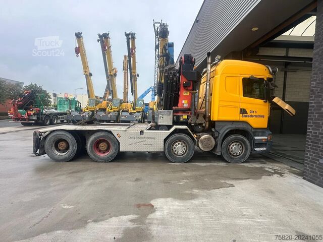 Krano sunkvežimis Scania R620 8X4 TREKKER met PALFINGER PK88002 EH S410-...