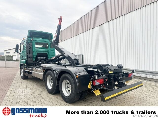 Abrollkipper MAN TGS 26.480 6x4 BL, Motorabtrieb, Navi, Intarder,