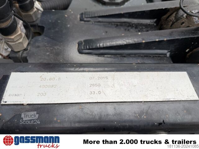 Abrollkipper MAN TGS 26.480 6x4 BL, Motorabtrieb, Navi, Intarder,