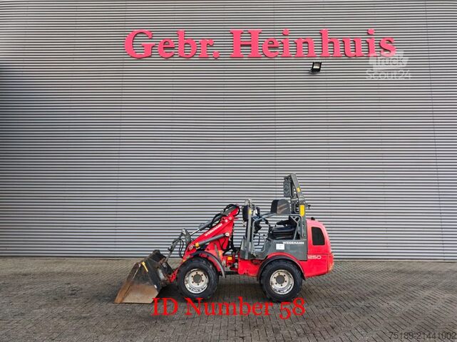 رافعة التحميل Weidemann 1250 CX