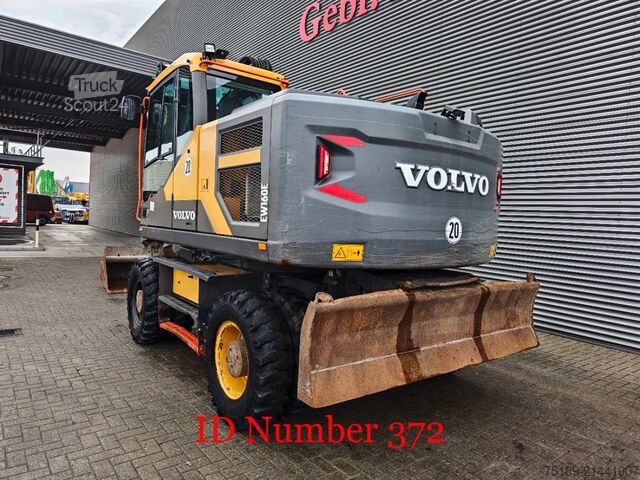 Mobiele graafmachine Volvo EW160E 2 Buckets German machine!