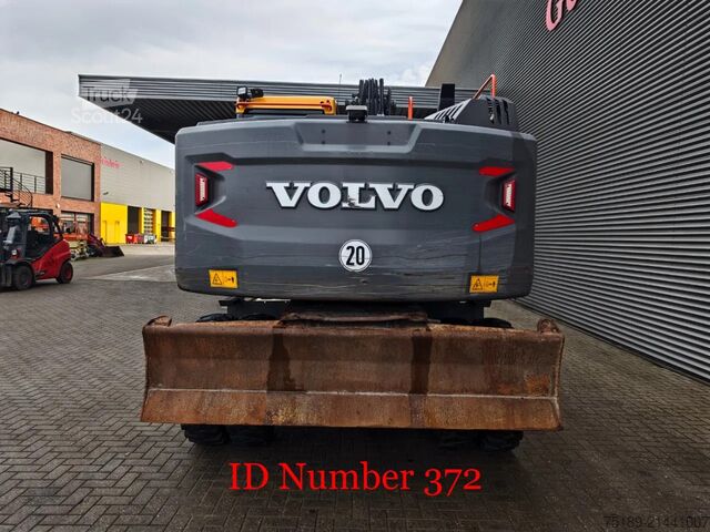 Mobiele graafmachine Volvo EW160E 2 Buckets German machine!