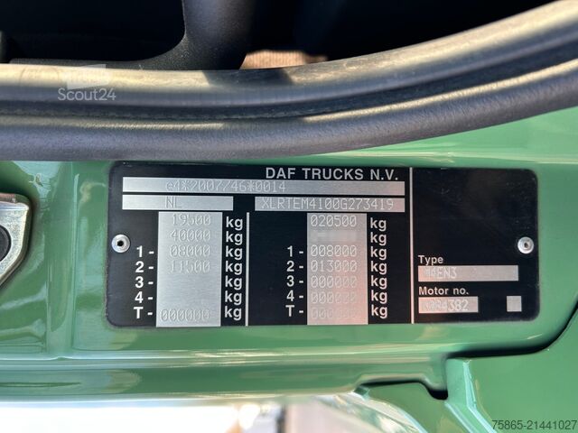 Standaard-SZM DAF CF 340 FT Euro 6 D Sleeper Cab / 394 dkm / Tach...