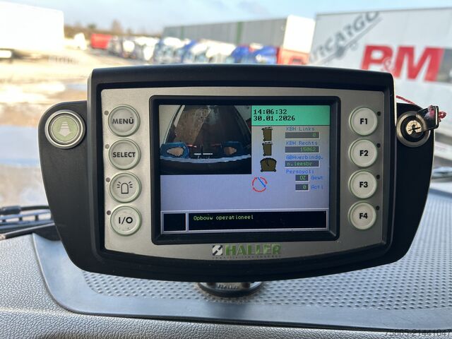 Vuilniswagen DAF CF 75 250 EEV / Haller X2C MEKAV 20 m3 / Garbag...