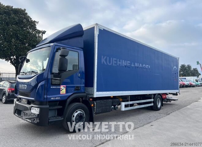 IVECO EUROCARGO 160E25 box truck with tail lift Iveco EUROCARGO 160E25