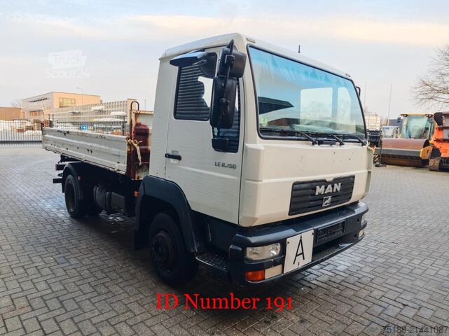 Benne à 3 côtés MAN LE 8.150 4x2 Meiller 3 Seitenkipper