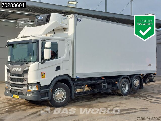 Trasporto refrigerato/congelato Scania G360 6X2 NL-Truck Carrier Supra 750 FNA 2tons L...