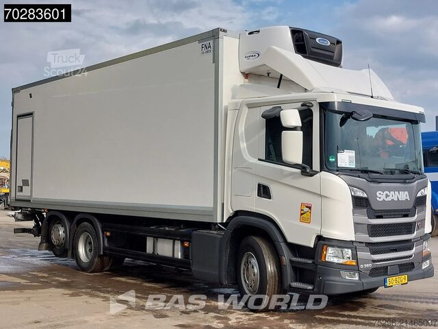 Trasporto refrigerato/congelato Scania G360 6X2 NL-Truck Carrier Supra 750 FNA 2tons L...