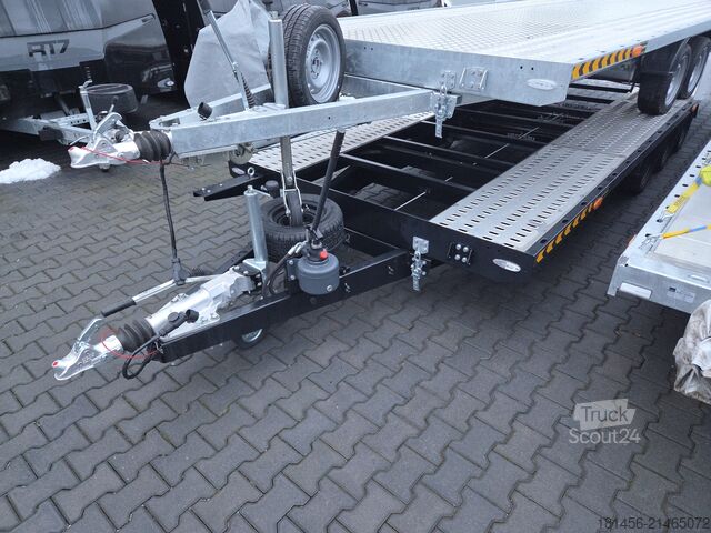 Rimorchio trasporta auto BALHANGER Trimaxlift ankippbar 600x216 3500kg
