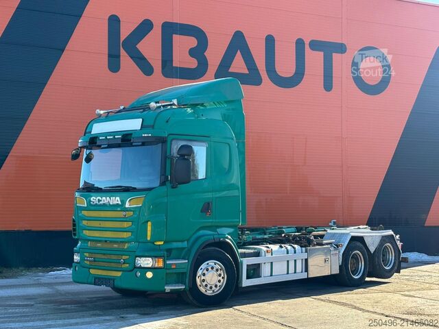 Sistem de braț cu cârlig Scania R 560 6x2 HIAB XR20 / L=5600 mm / RETARDER