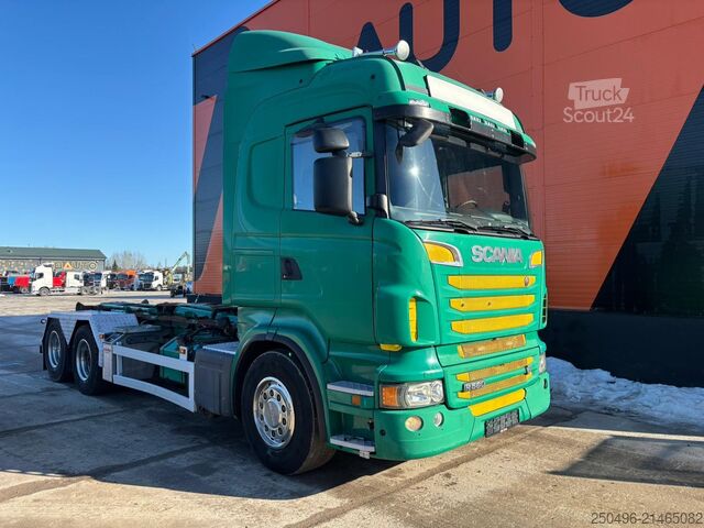 Sistem de braț cu cârlig Scania R 560 6x2 HIAB XR20 / L=5600 mm / RETARDER