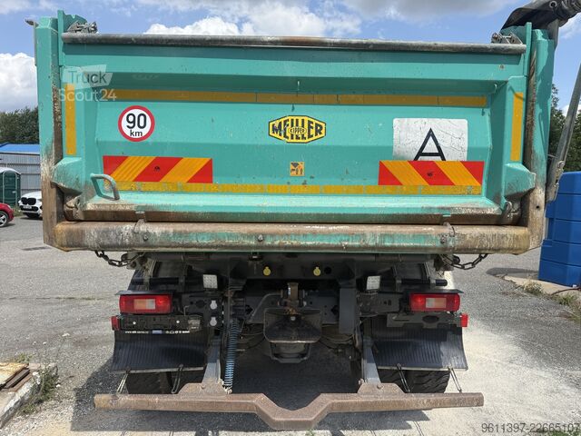 Benne basculante trilatérale Volvo FH 500 6x4 BORDMATIC MEILLER