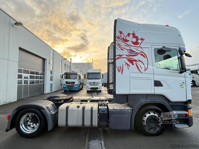 Vehicul comercial Scania R450 Mega TOPLINE 2 Liegen 2 Tanks ALCOA TÜV26