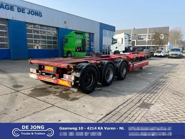 Transport kontenerowy Krone SD / Genset / BPW + Drums