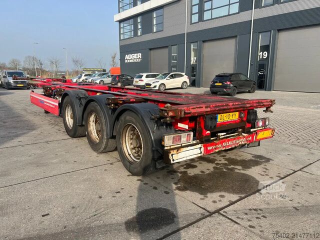 Transport kontenerowy Krone SD / Genset / BPW + Drums