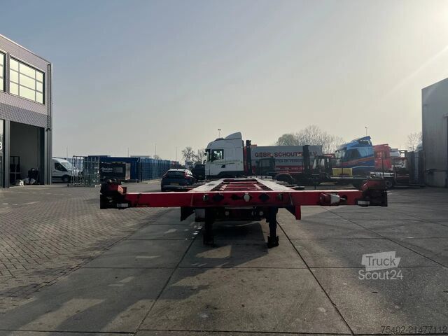 Transport kontenerowy Krone SD / Genset / BPW + Drums