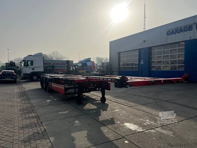 Transport kontenerowy Krone SD / Genset / BPW + Drums