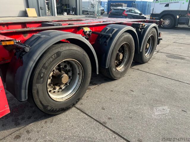 Transport kontenerowy Krone SD / Genset / BPW + Drums