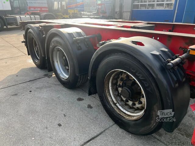 Transport kontenerowy Krone SD / Genset / BPW + Drums