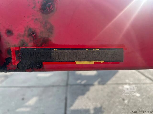 Transport kontenerowy Krone SD / Genset / BPW + Drums