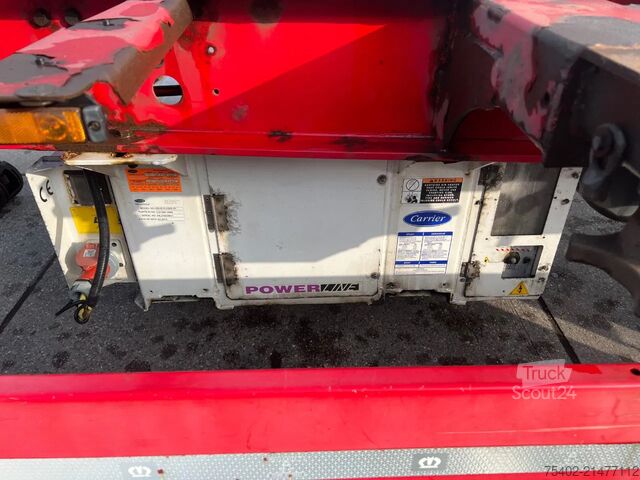 Transport kontenerowy Krone SD / Genset / BPW + Drums