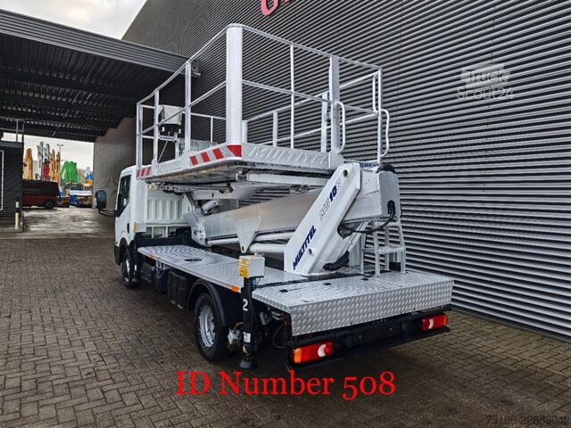 Hefplatform Nissan Cabstar 35.13 NT400 Multitel MS100