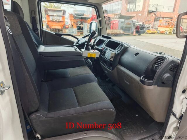 Hefplatform Nissan Cabstar 35.13 NT400 Multitel MS100