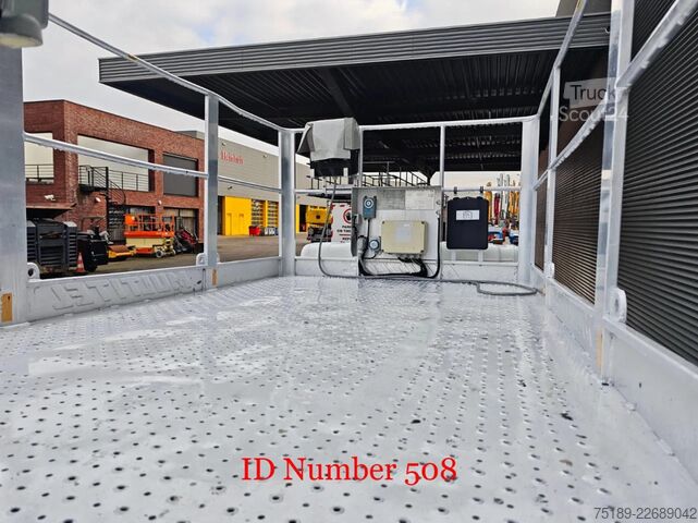 Hefplatform Nissan Cabstar 35.13 NT400 Multitel MS100