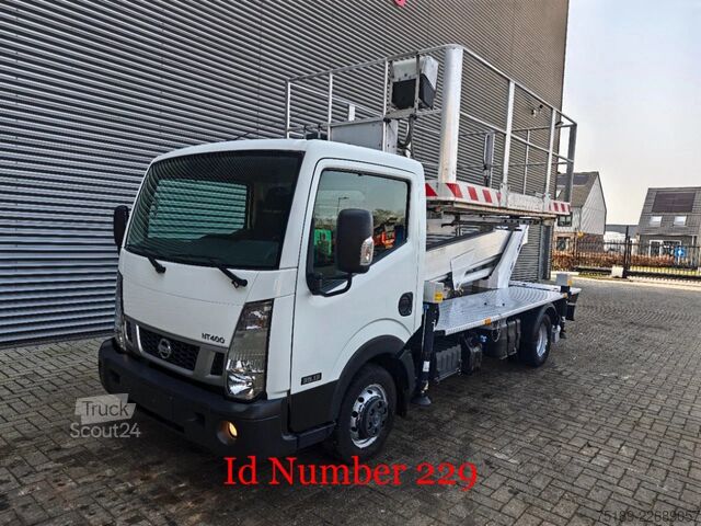 Hefplatform Nissan Cabstar 35.13 NT400 Multitel MS100