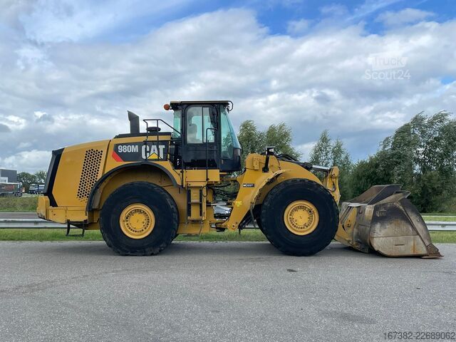 Cargador Caterpillar 980M certified rebuild
