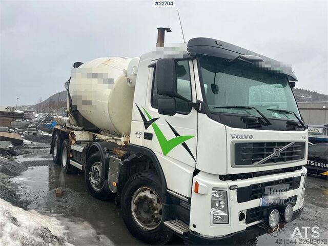 Blender Volvo FM 400 8x4 concrete truck w/ intermix body. WATCH