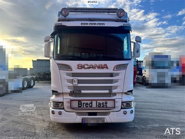 Vrachtwagen met kraan Scania R580 6x2 Crane Tractor with 30 tm Effer Crane WATC