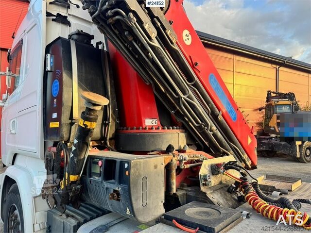 Camião-grua Scania R580 6x2 Crane Tractor with 30 tm Effer Crane WATC