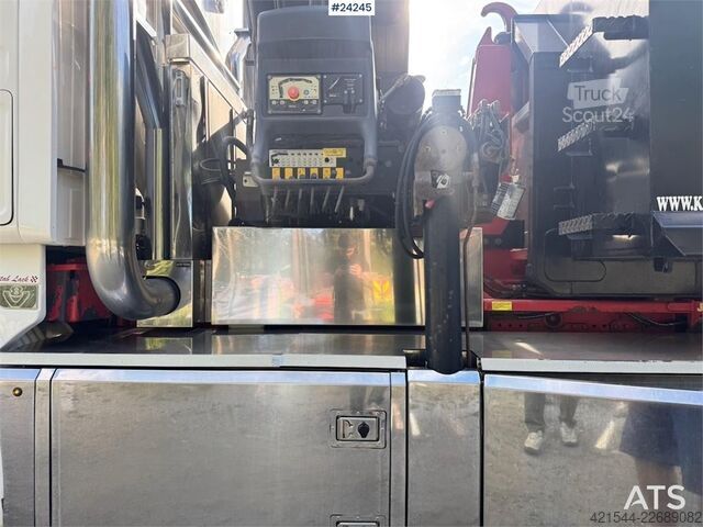 Kranbil Scania R730 8x4 Tridem Hook/Crane Truck with Body and Str
