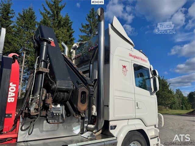 Kranbil Scania R730 8x4 Tridem Hook/Crane Truck with Body and Str
