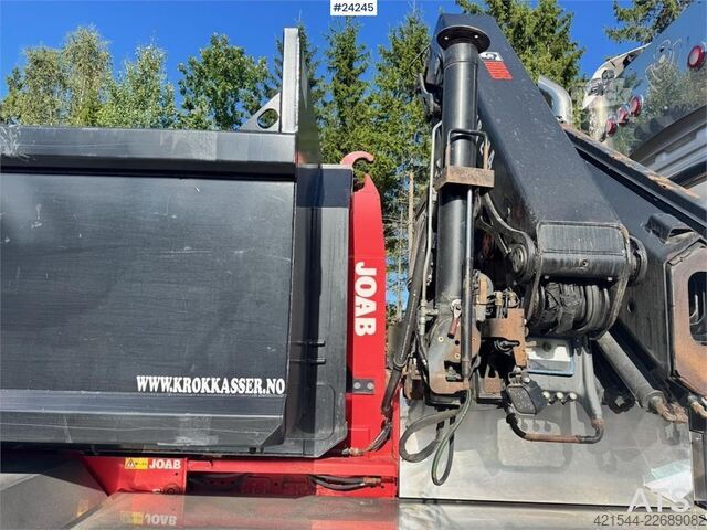 Kranbil Scania R730 8x4 Tridem Hook/Crane Truck with Body and Str