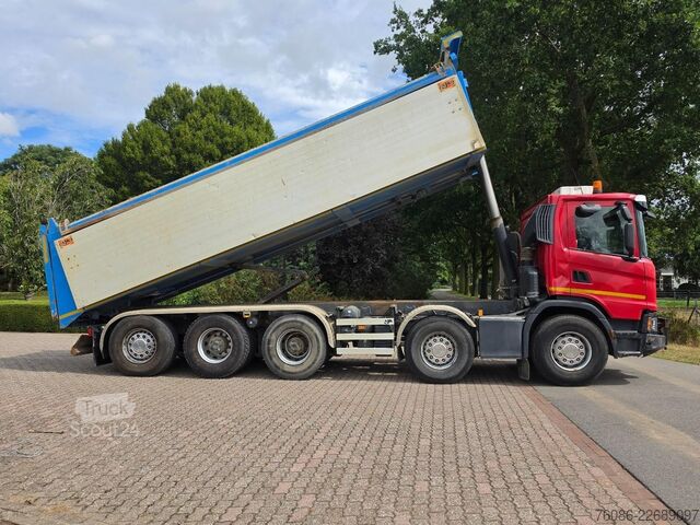 Kipper Scania G450 XT!!10x4 !!AJK KIPPER!!MILIEUKAP!!