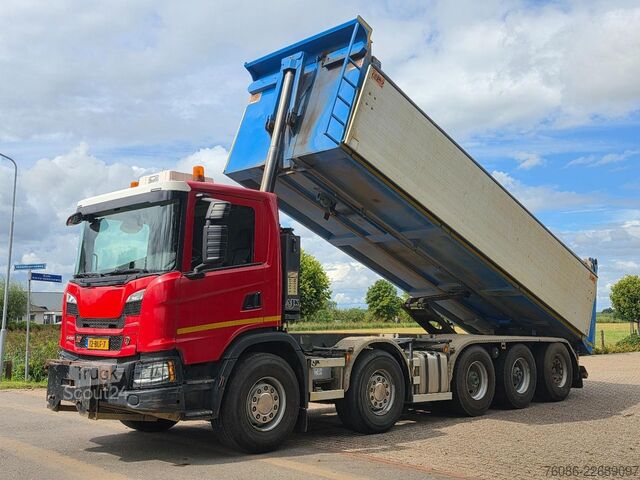 Kipper Scania G450 XT!!10x4 !!AJK KIPPER!!MILIEUKAP!!