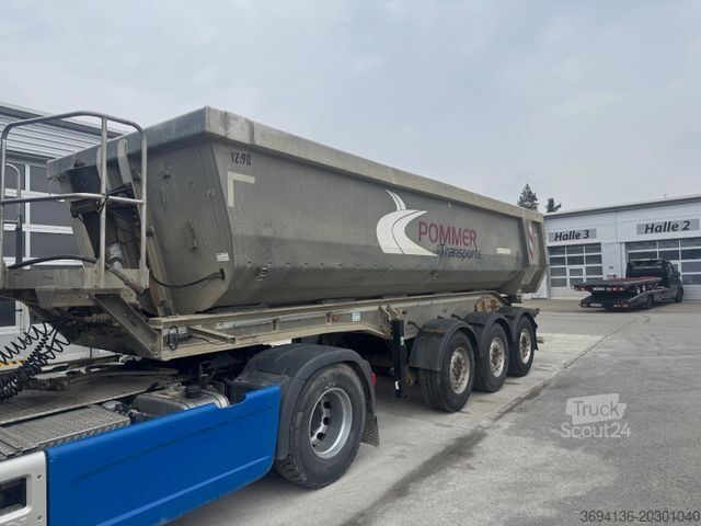 Semi-reboque basculante SCHWARZMÜLLER K Serie Vollaluminium Mulde u. Rahmen